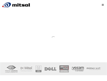 Tablet Screenshot of mitsol.net